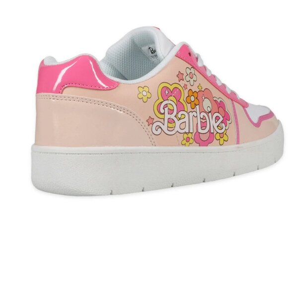 WOMEN'S PINK BARBIE SNEAKERS BY MATTEL - Picture 8 of 13